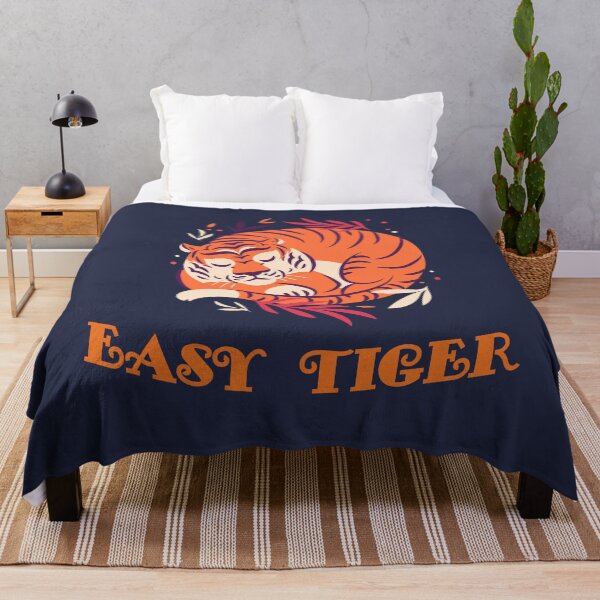 Item preview, Easy Tiger. Cute Sleepy Little Tiger designed and sold by Rebel-Design.
