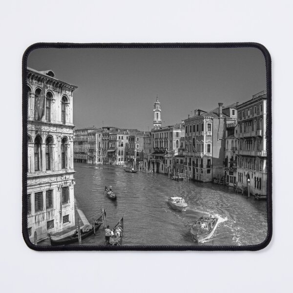 Item preview, Light Traffic on the Grand Canal - B&W designed and sold by tomg.