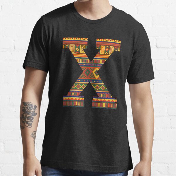 Malcolm X, Black History Month, African Print Essential T-Shirt