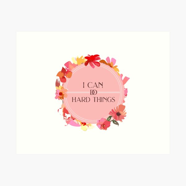 Item preview, I can do hard things,  designed and sold by happytrendjct.