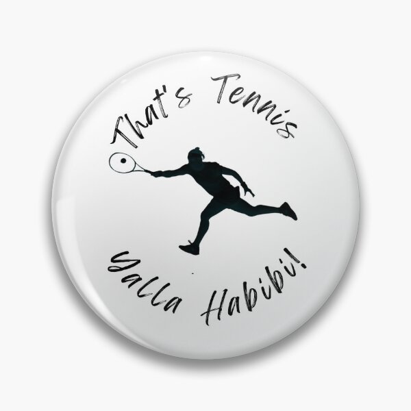 Item preview, Yallah Habibi Shirts and Merch Inspire by Ons Jabeur designed and sold by MamaHabiba.