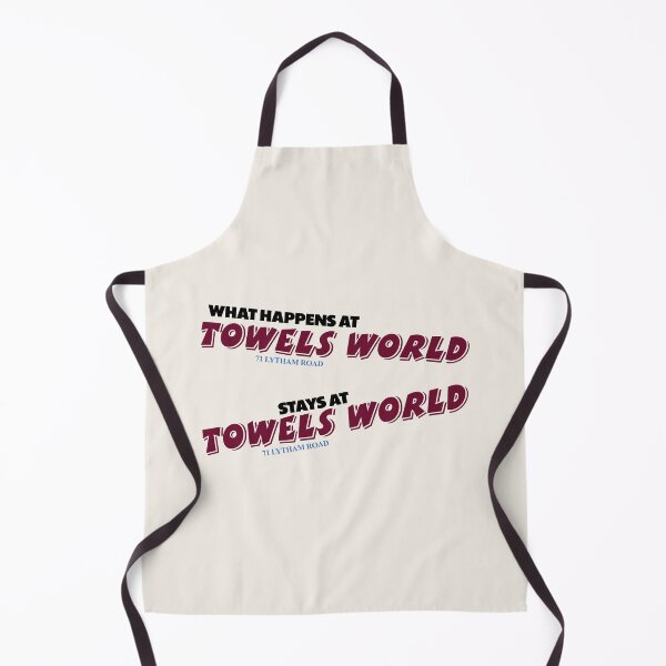 Item preview, TOWELS WORLD - THE HAPPIEST PLACE ON EARTH designed and sold by Unspirations.