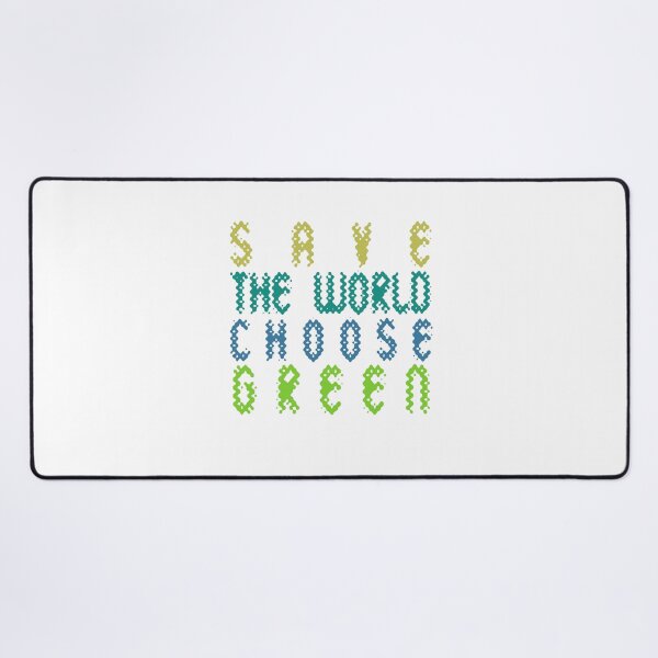 Item preview, Save the World, Choose Green designed and sold by MedKac.