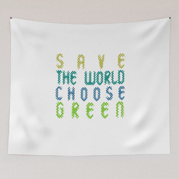 Item preview, Save the World, Choose Green designed and sold by MedKac.