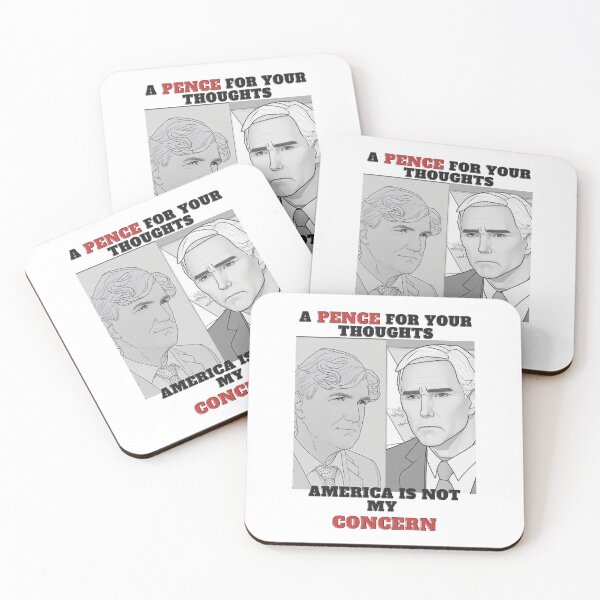 Item preview, MIKE PENCE TUCKER CARLSON AMERICA NOT MY CONCERN designed and sold by Boldking.