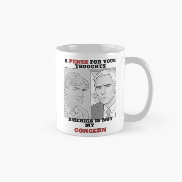 Item preview, MIKE PENCE TUCKER CARLSON AMERICA NOT MY CONCERN designed and sold by Boldking.
