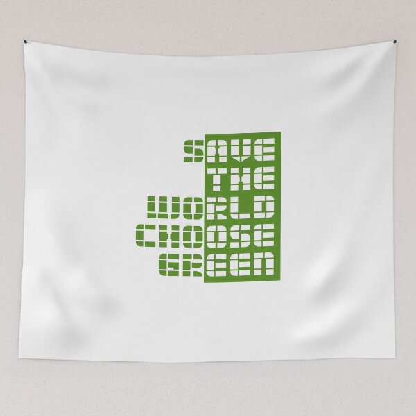 Item preview, Save the World, Choose Green designed and sold by MedKac.