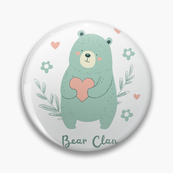 Item preview, Bear Clan Heart designed and sold by Kanontsistiio.