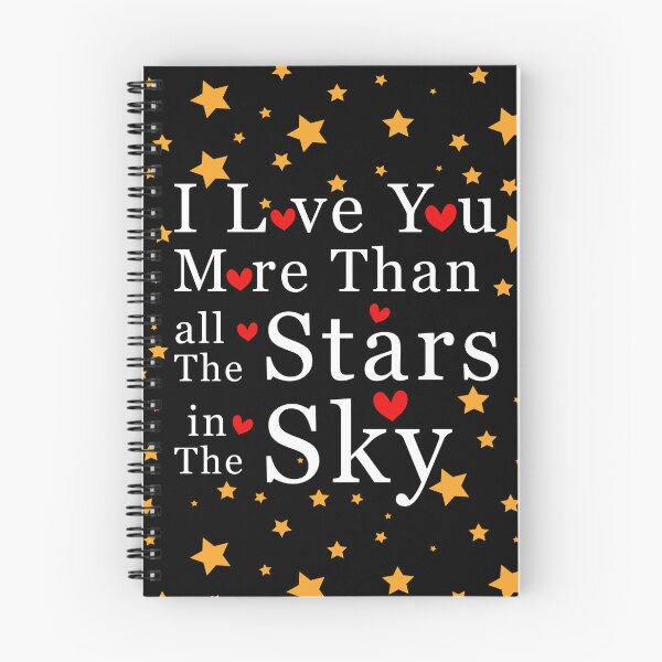 Item preview, I love you more than all the star in the sky designed and sold by Wayof.