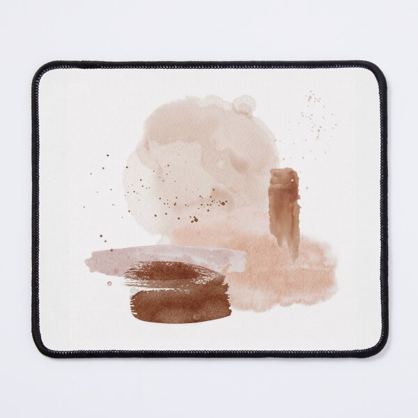 Item preview, Pink Abstract Shapes Print designed and sold by viri-dotory.