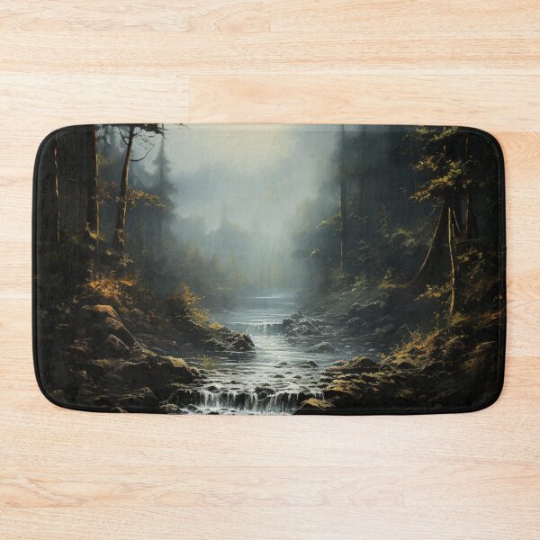 Item preview, Misty Cascade: An Impressionist Reverie - 11 designed and sold by Moisky Art.