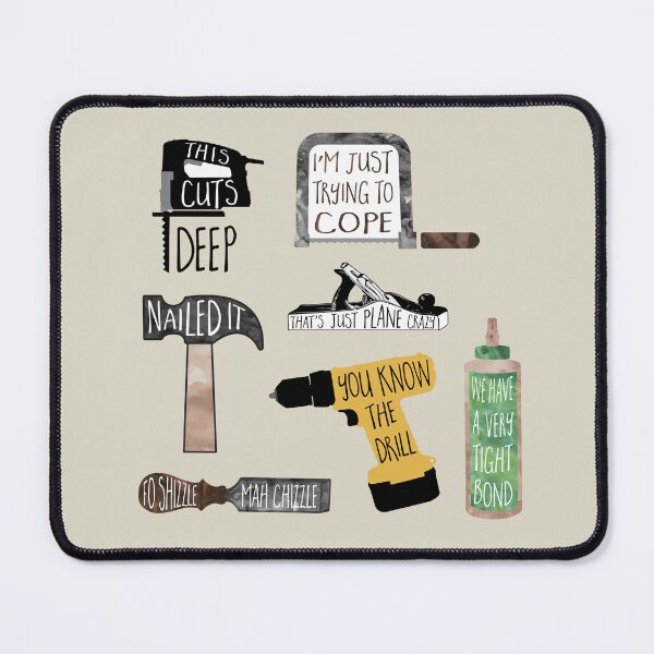 Item preview, Woodworker sticker pack - stickers for tools, workshop, dad, garage designed and sold by hitechmom.