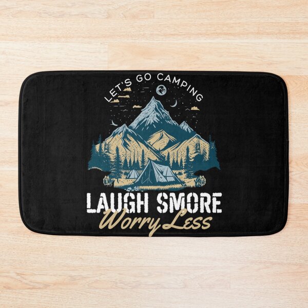 Item preview, Laugh Smore Worry Less Camp Mountains designed and sold by Paula Helit.