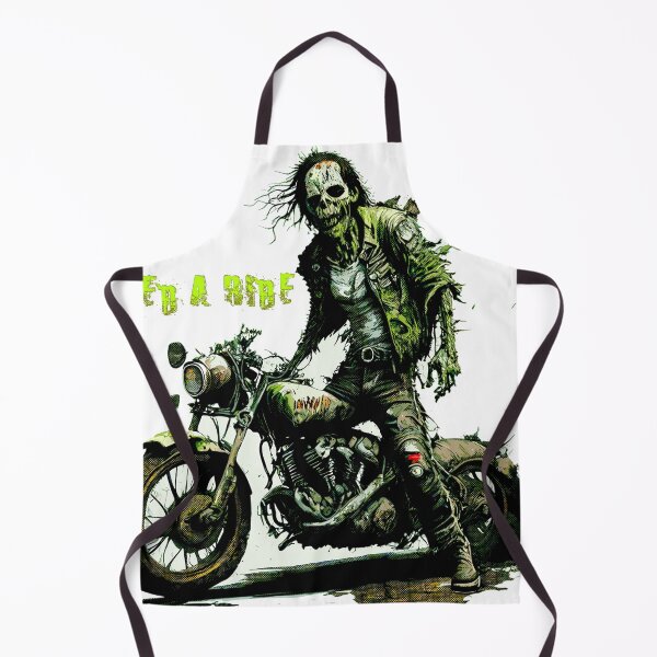 Item preview, Zombie on a motorcycle illustration style.  designed and sold by mixreality.