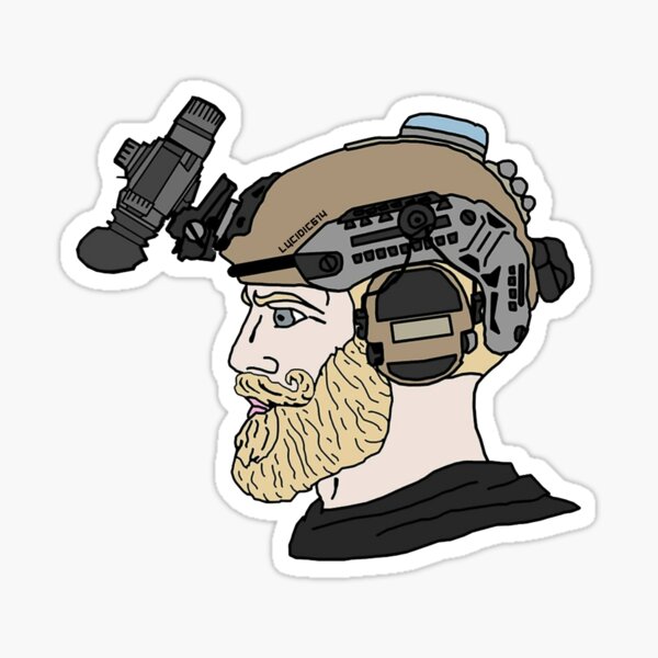 Gamer Yes Chad Meme - Meme - Sticker