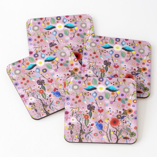 Item preview, Rupydetequila Pink luxurious floral fashion washed texture designed and sold by rupydetequila.