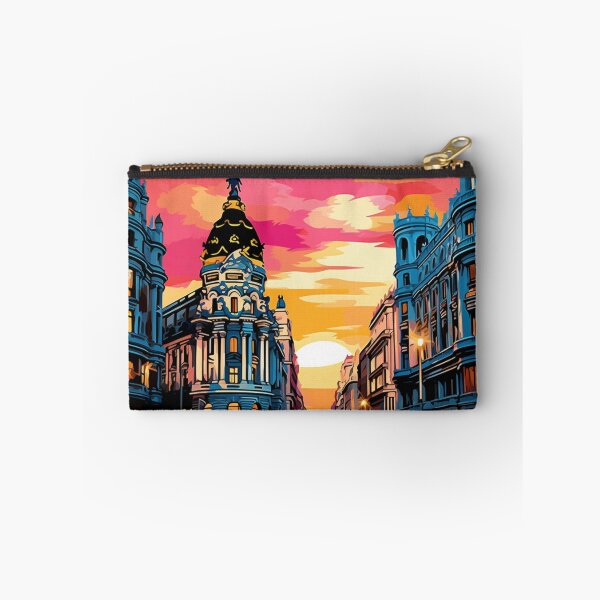 Item preview, A Pop Art Travel Print of Madrid - Spain designed and sold by StudioRedKoala.