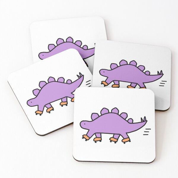 Item preview, rollerskating dino designed and sold by KJ Juliet.