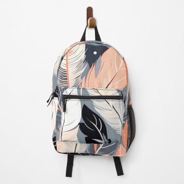 Artikelvorschau, Feathers - Coral, mustard, beige, gray, black 2 entworfen und verkauft von Highlandkings.