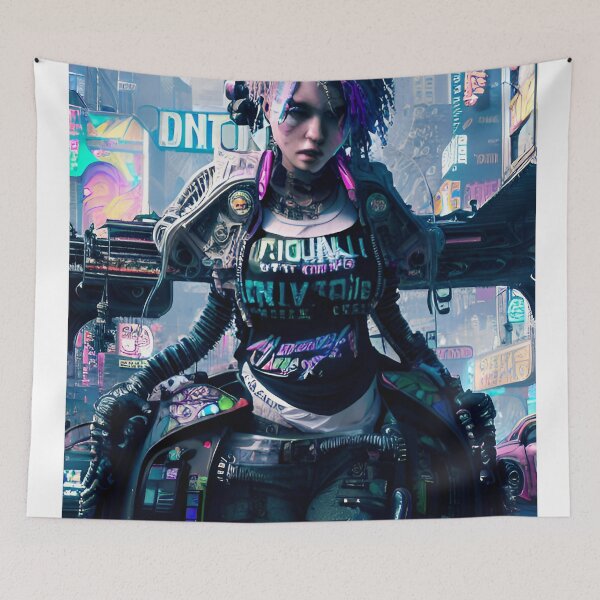 Item preview, Rockergirl - Cyber City Scene designed and sold by Delerat7.