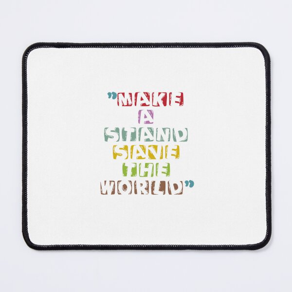 Item preview, Make a Stand, Save the World designed and sold by MedKac.