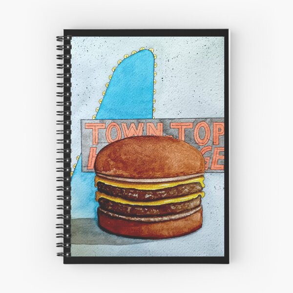 Item preview, Town Topic Hamburgers - Double Cheese designed and sold by ImitationArt.