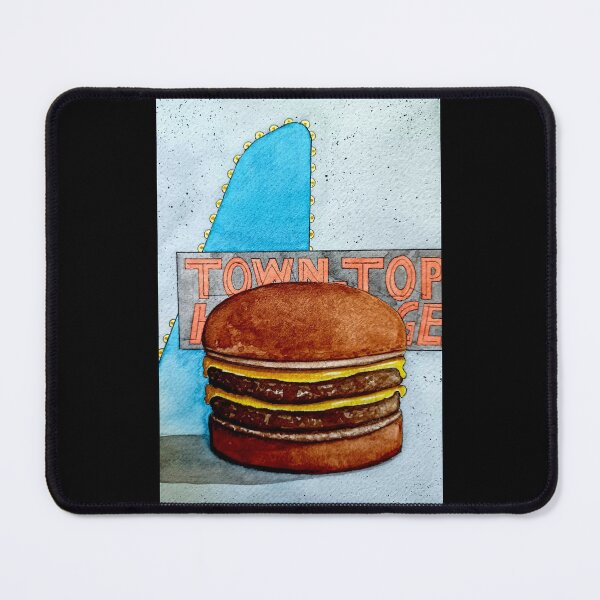Item preview, Town Topic Hamburgers - Double Cheese designed and sold by ImitationArt.