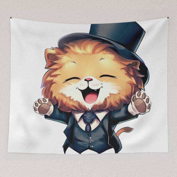 Item preview, elegant cute lion designed and sold by protomistuwu73.