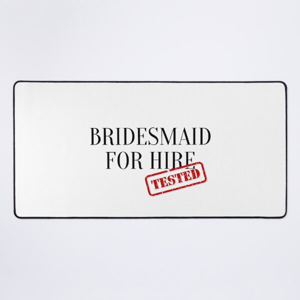 Item preview, Bridesmaid for hire designed and sold by YummyPatterns.