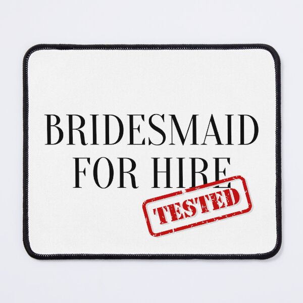 Item preview, Bridesmaid for hire designed and sold by YummyPatterns.