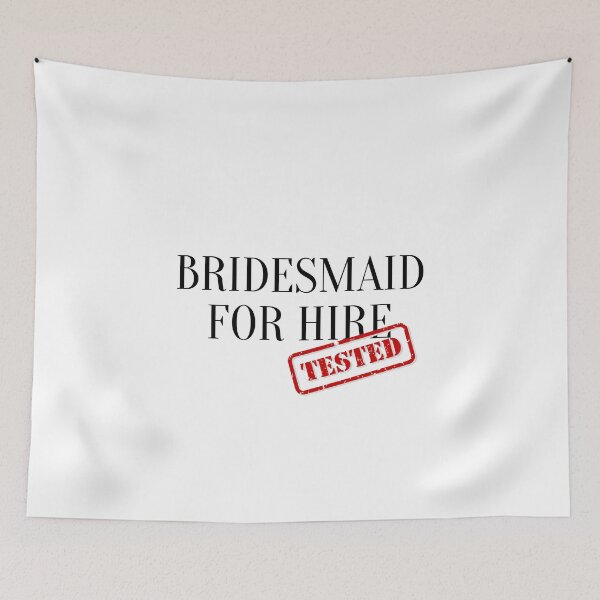 Item preview, Bridesmaid for hire designed and sold by YummyPatterns.