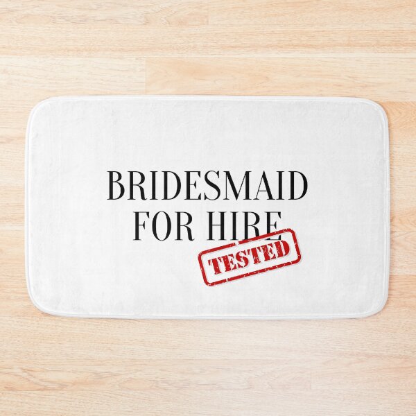 Item preview, Bridesmaid for hire designed and sold by YummyPatterns.