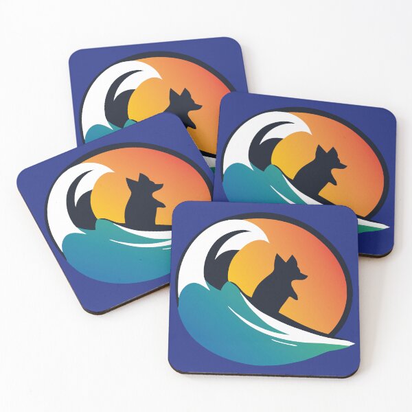 Item preview, logo (Surfing Dog 3) (Clean) designed and sold by atzek.