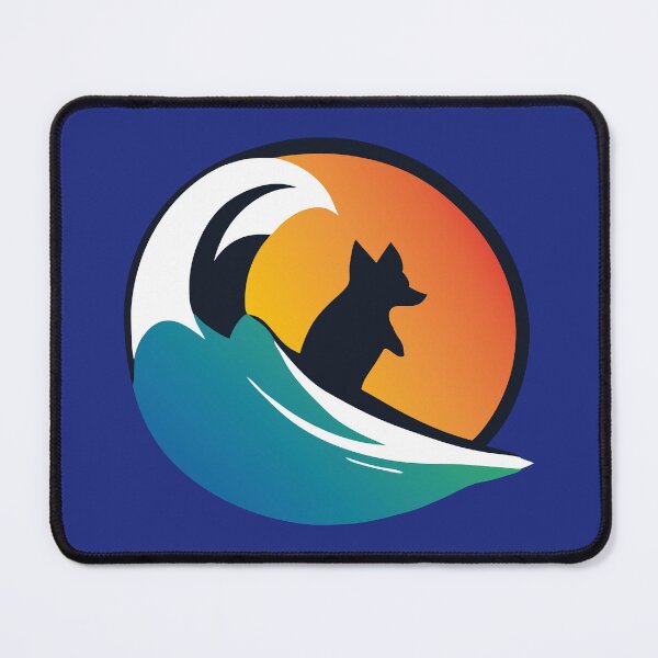 Item preview, logo (Surfing Dog 3) (Clean) designed and sold by atzek.