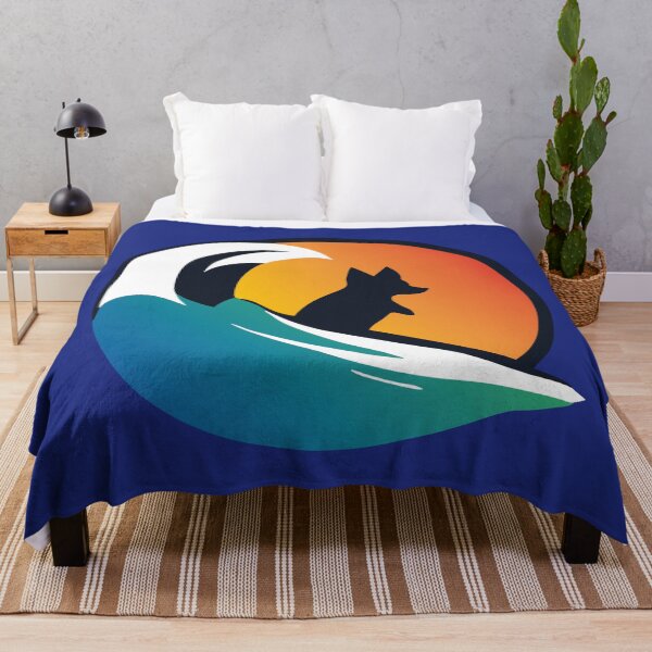 Item preview, logo (Surfing Dog 3) (Clean) designed and sold by atzek.