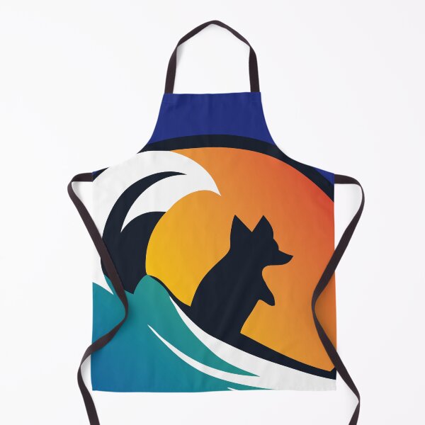 Item preview, logo (Surfing Dog 3) (Clean) designed and sold by atzek.