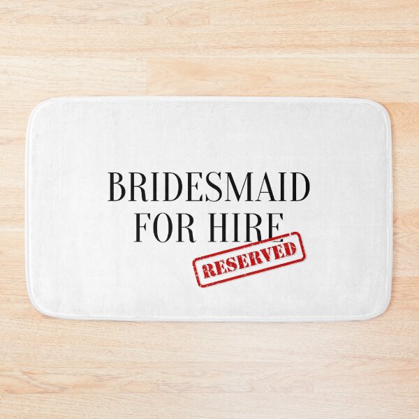 Item preview, Bridesmaid for hire designed and sold by YummyPatterns.