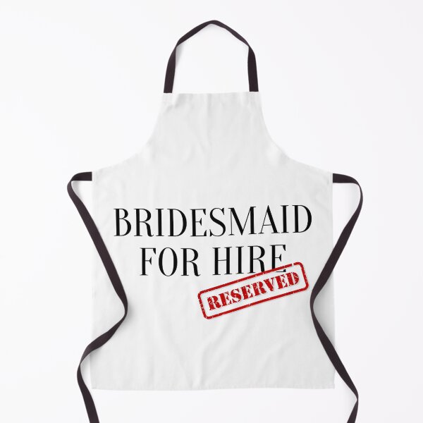Item preview, Bridesmaid for hire designed and sold by YummyPatterns.