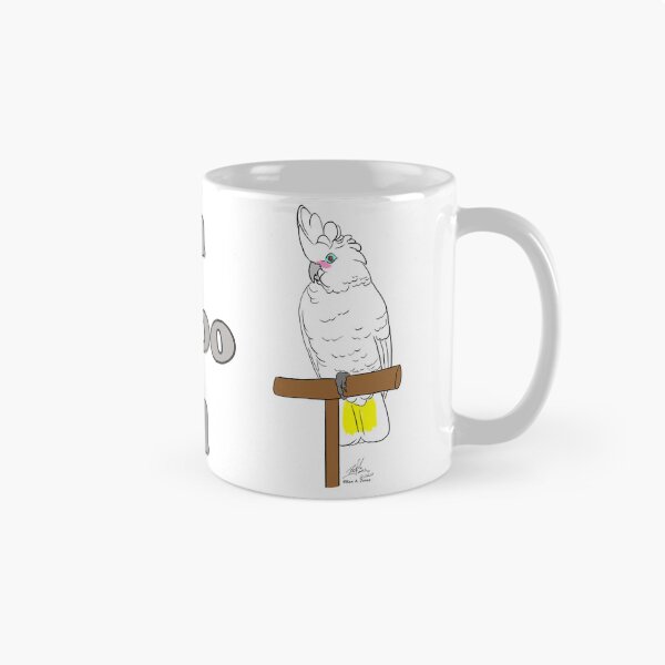 Artikelvorschau, Goffin Kakadu-Mutter entworfen und verkauft von Laughing Parrot Studio.