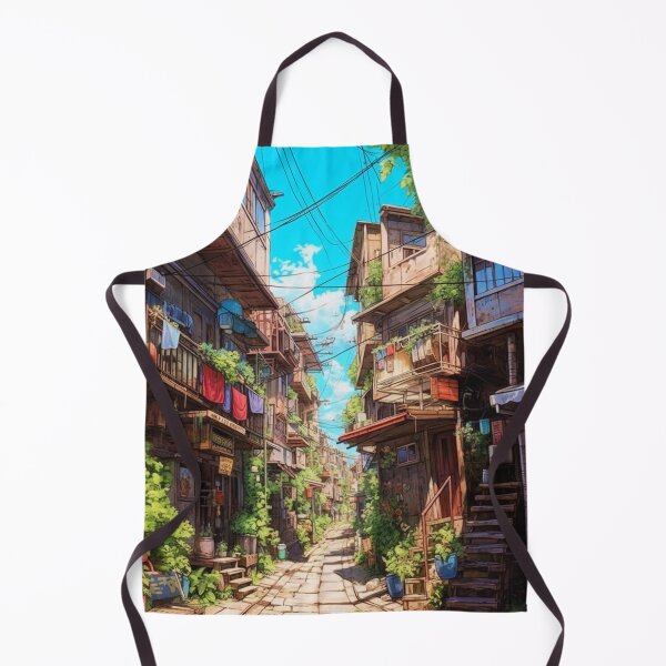 Item preview, Fantasy neighborhood inspired by studio Ghibli designed and sold by RedCosmos-.