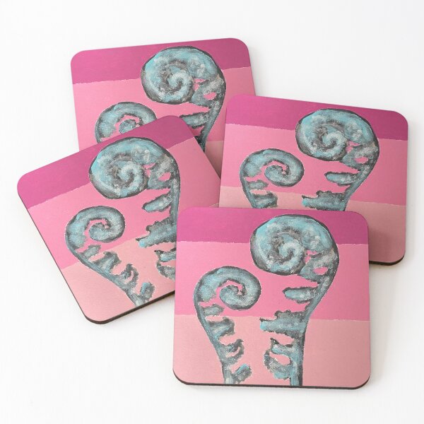Item preview, Ombre Pink Male Fern Artwork designed and sold by vallisrowe.