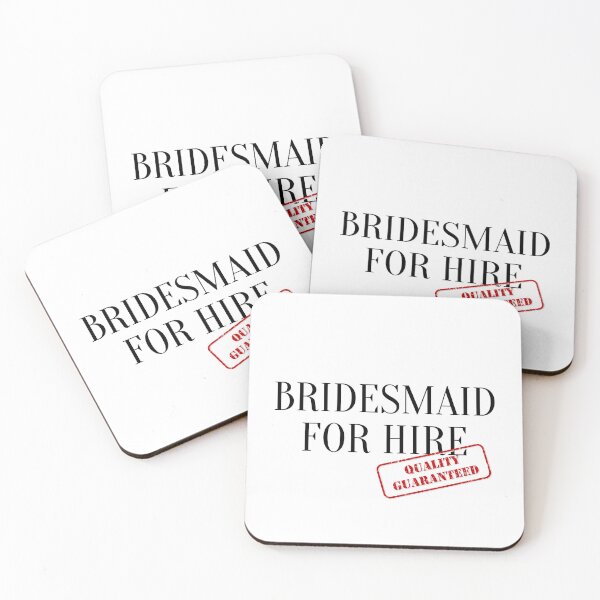 Item preview, Bridesmaid for hire designed and sold by YummyPatterns.