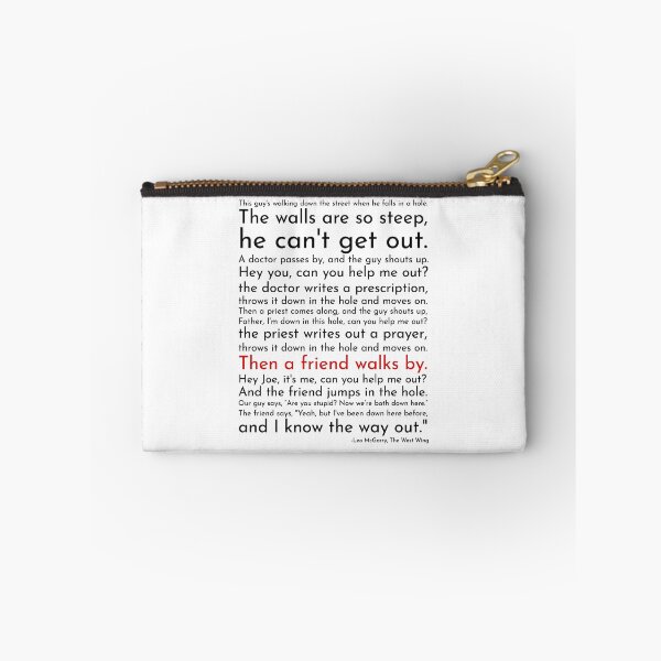 Item preview, A Guy Falls In a Hole - Leo McGarry designed and sold by Kristin Novotny.