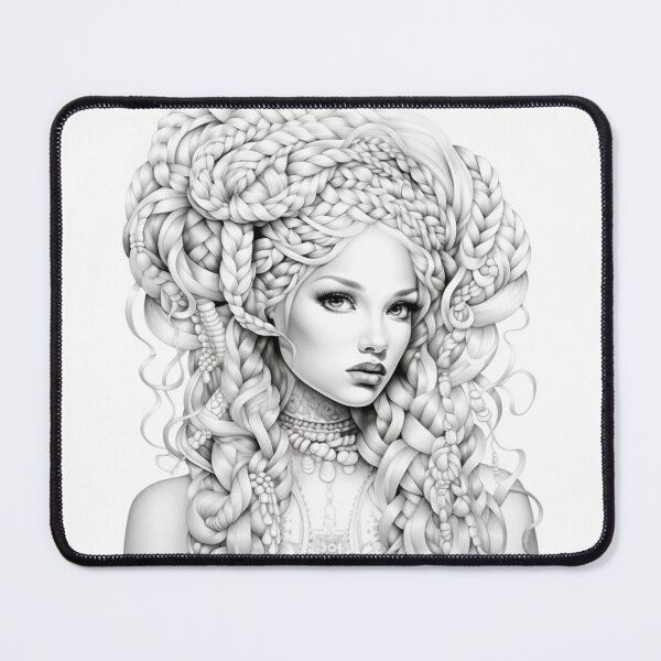 Item preview, Mesmerizing Braided Hair designed and sold by aurahealing.