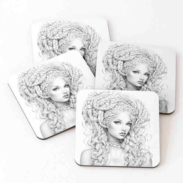 Item preview, Mesmerizing Braided Hair designed and sold by aurahealing.