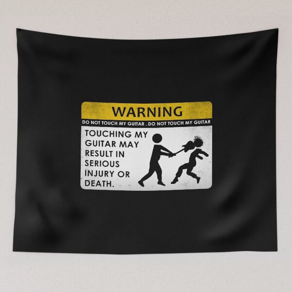 Item preview, DO NOT TOUCH MY GUITAR designed and sold by CAUTION SHOP.