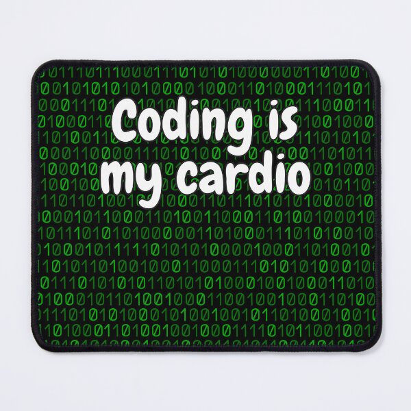 Item preview, Coding is my cardio designed and sold by FashCode.