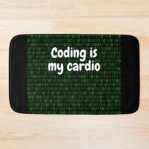 Item preview, Coding is my cardio designed and sold by FashCode.