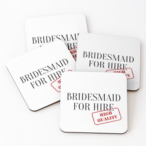 Item preview, Bridesmaid for hire designed and sold by YummyPatterns.