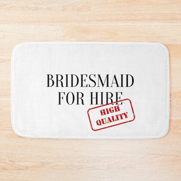 Item preview, Bridesmaid for hire designed and sold by YummyPatterns.